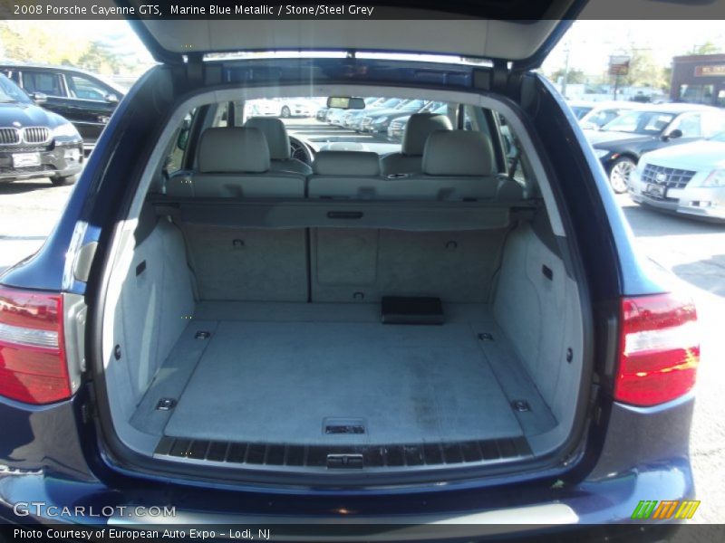 Marine Blue Metallic / Stone/Steel Grey 2008 Porsche Cayenne GTS