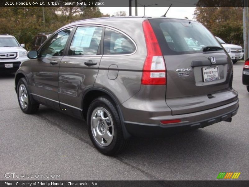 Urban Titanium Metallic / Black 2010 Honda CR-V LX