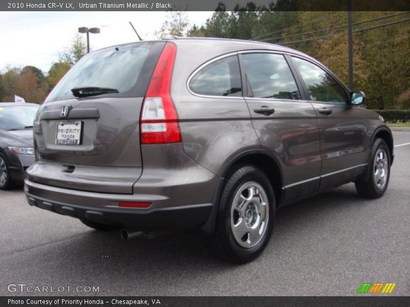 Urban Titanium Metallic / Black 2010 Honda CR-V LX