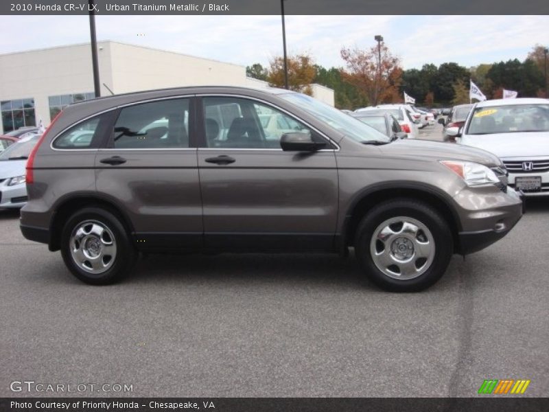Urban Titanium Metallic / Black 2010 Honda CR-V LX