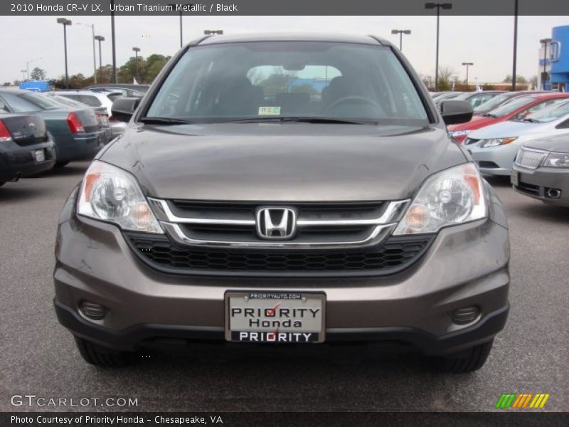 Urban Titanium Metallic / Black 2010 Honda CR-V LX