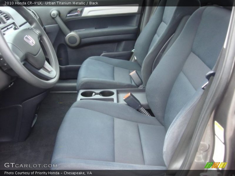 Urban Titanium Metallic / Black 2010 Honda CR-V LX