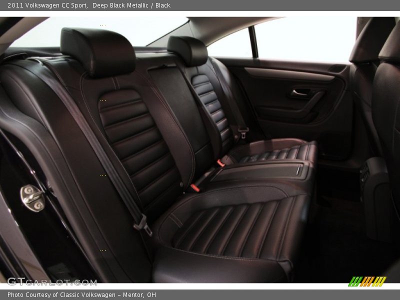 Rear Seat of 2011 CC Sport