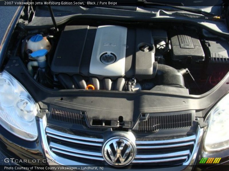 Black / Pure Beige 2007 Volkswagen Jetta Wolfsburg Edition Sedan