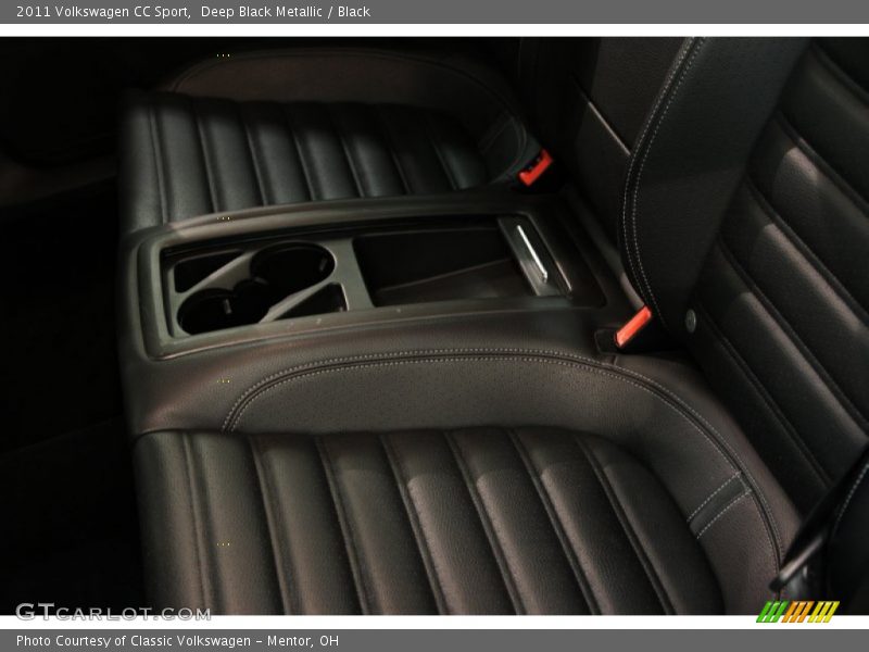 Deep Black Metallic / Black 2011 Volkswagen CC Sport