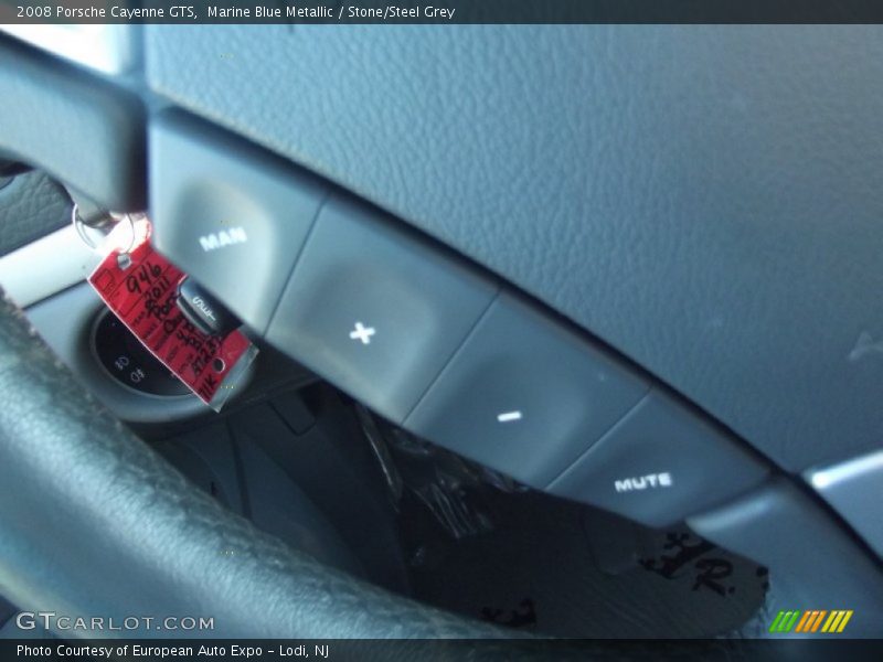 Marine Blue Metallic / Stone/Steel Grey 2008 Porsche Cayenne GTS