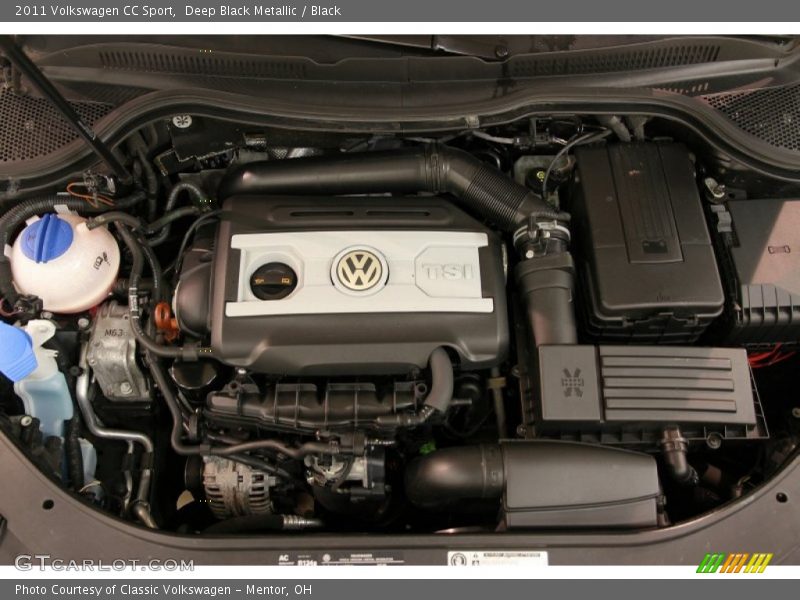  2011 CC Sport Engine - 2.0 Liter FSI Turbocharged DOHC 16-Valve VVT 4 Cylinder