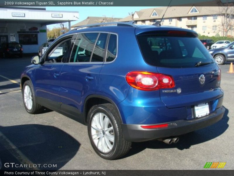 Sapphire Blue Metallic / Charcoal 2009 Volkswagen Tiguan SEL
