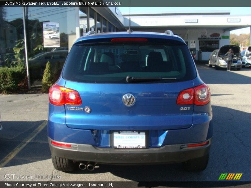 Sapphire Blue Metallic / Charcoal 2009 Volkswagen Tiguan SEL