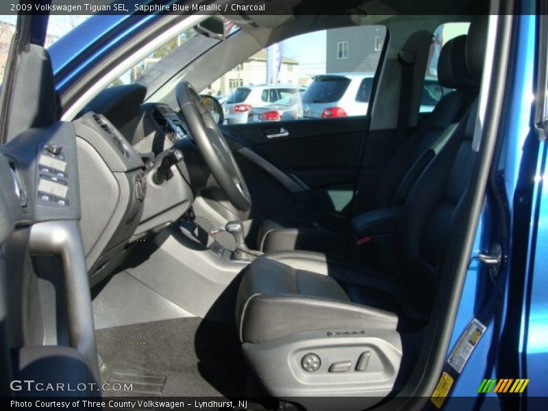 Sapphire Blue Metallic / Charcoal 2009 Volkswagen Tiguan SEL
