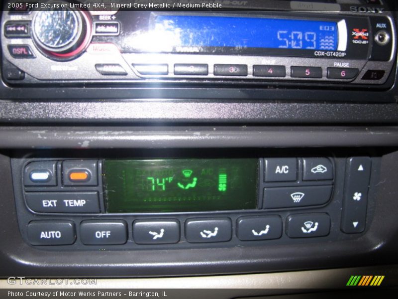 Mineral Grey Metallic / Medium Pebble 2005 Ford Excursion Limited 4X4
