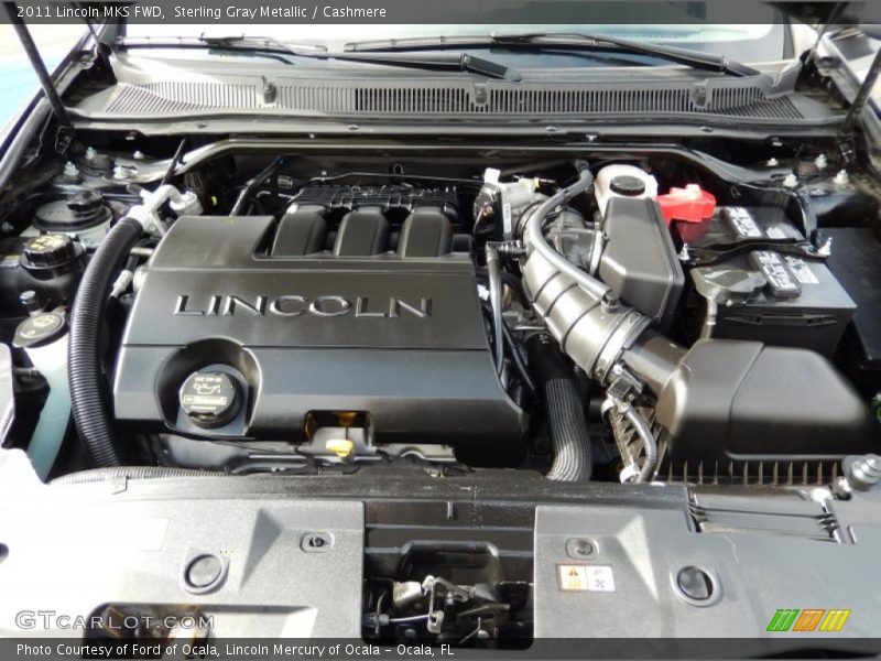 Sterling Gray Metallic / Cashmere 2011 Lincoln MKS FWD
