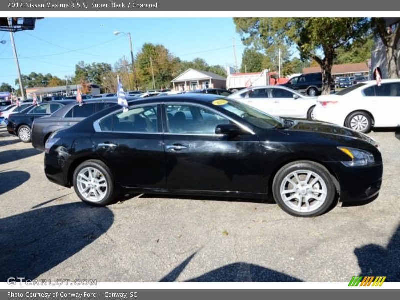 Super Black / Charcoal 2012 Nissan Maxima 3.5 S
