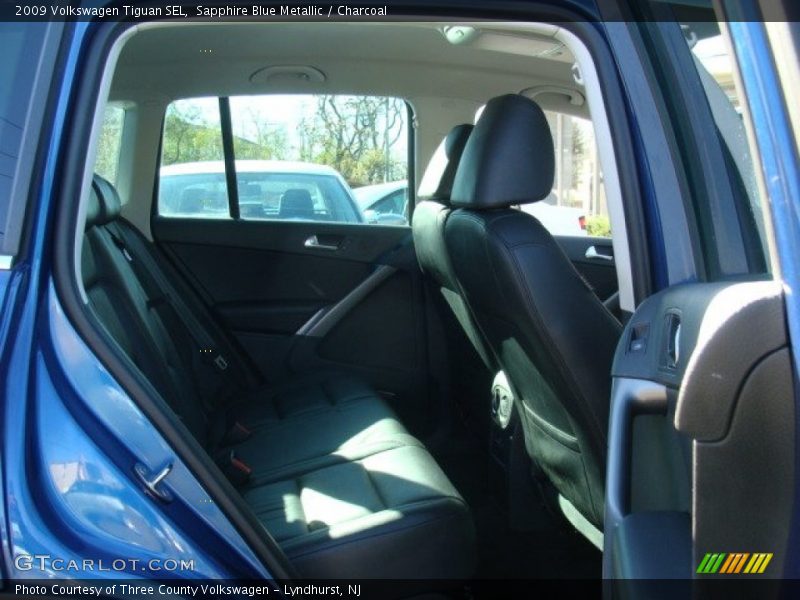 Sapphire Blue Metallic / Charcoal 2009 Volkswagen Tiguan SEL