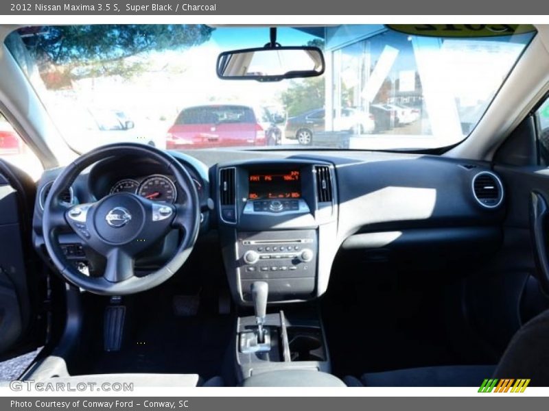 Super Black / Charcoal 2012 Nissan Maxima 3.5 S