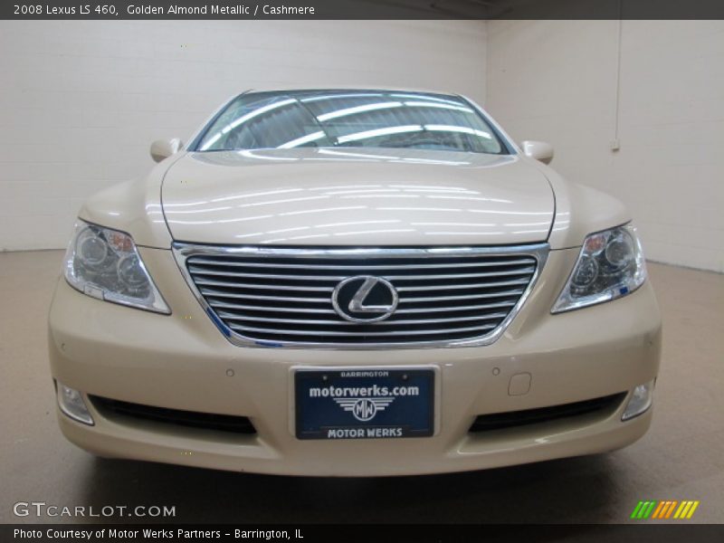 Golden Almond Metallic / Cashmere 2008 Lexus LS 460