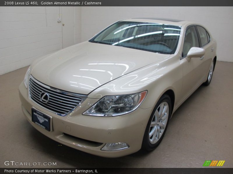 Golden Almond Metallic / Cashmere 2008 Lexus LS 460