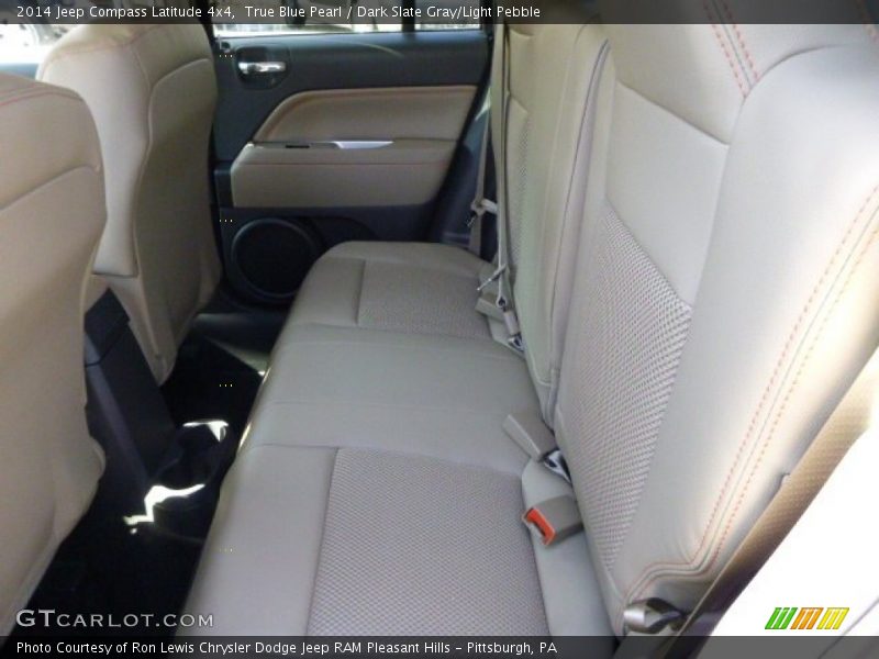 True Blue Pearl / Dark Slate Gray/Light Pebble 2014 Jeep Compass Latitude 4x4