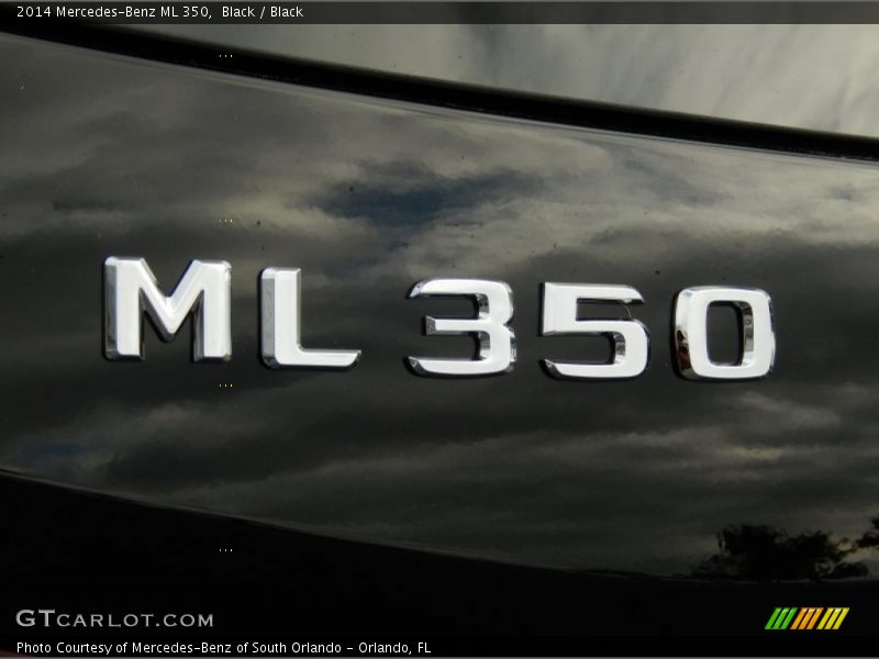 Black / Black 2014 Mercedes-Benz ML 350