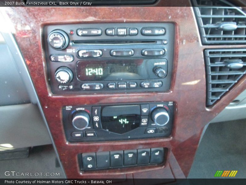 Black Onyx / Gray 2007 Buick Rendezvous CXL