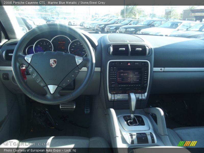 Marine Blue Metallic / Stone/Steel Grey 2008 Porsche Cayenne GTS