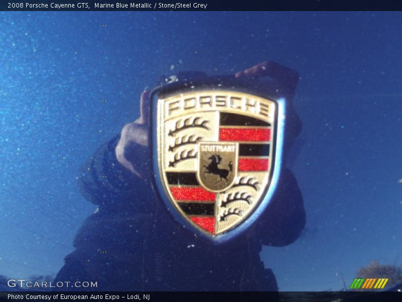 Marine Blue Metallic / Stone/Steel Grey 2008 Porsche Cayenne GTS