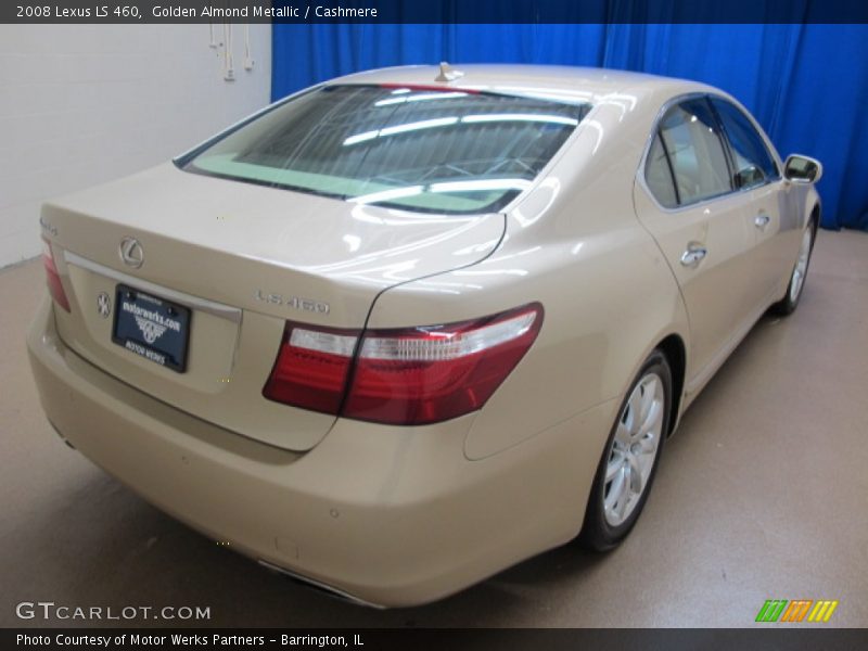 Golden Almond Metallic / Cashmere 2008 Lexus LS 460