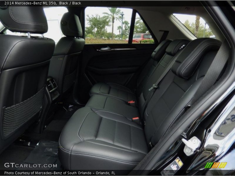 Black / Black 2014 Mercedes-Benz ML 350