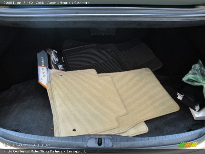 Golden Almond Metallic / Cashmere 2008 Lexus LS 460