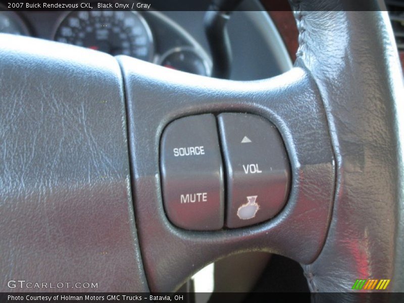 Black Onyx / Gray 2007 Buick Rendezvous CXL