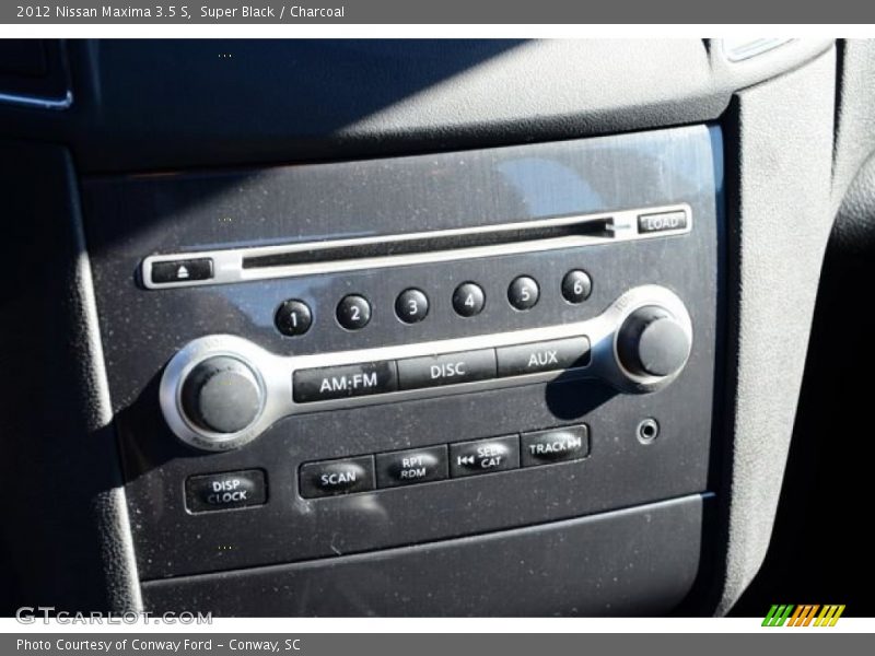 Super Black / Charcoal 2012 Nissan Maxima 3.5 S