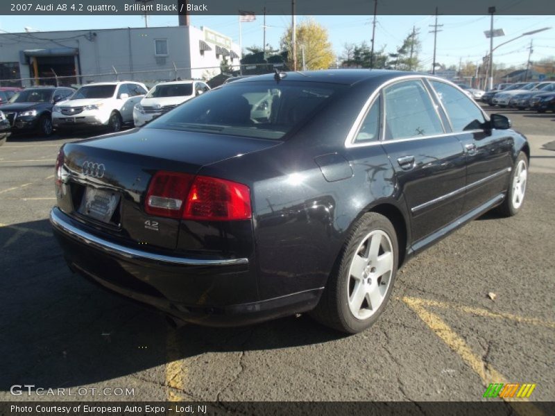 Brilliant Black / Black 2007 Audi A8 4.2 quattro