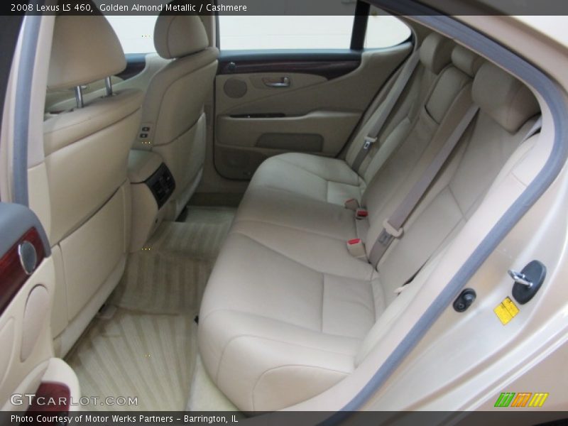 Golden Almond Metallic / Cashmere 2008 Lexus LS 460