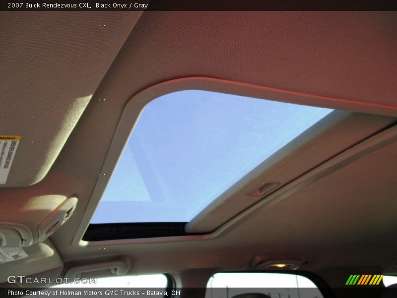 Black Onyx / Gray 2007 Buick Rendezvous CXL