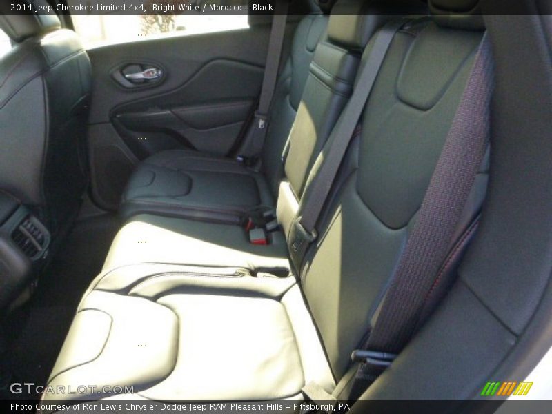 Bright White / Morocco - Black 2014 Jeep Cherokee Limited 4x4