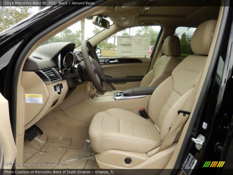 Black / Almond Beige 2014 Mercedes-Benz ML 350