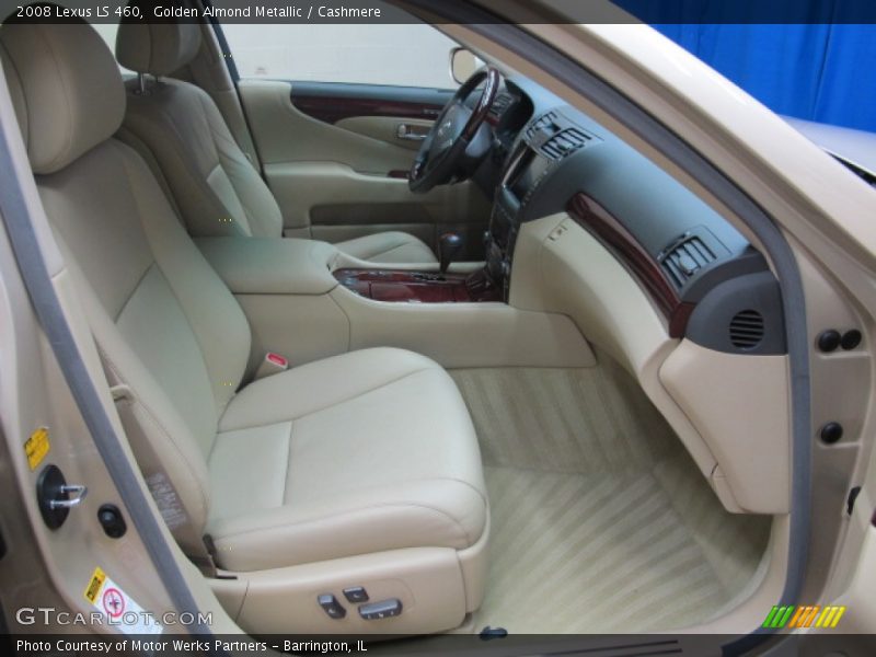 Golden Almond Metallic / Cashmere 2008 Lexus LS 460