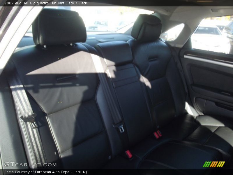 Brilliant Black / Black 2007 Audi A8 4.2 quattro
