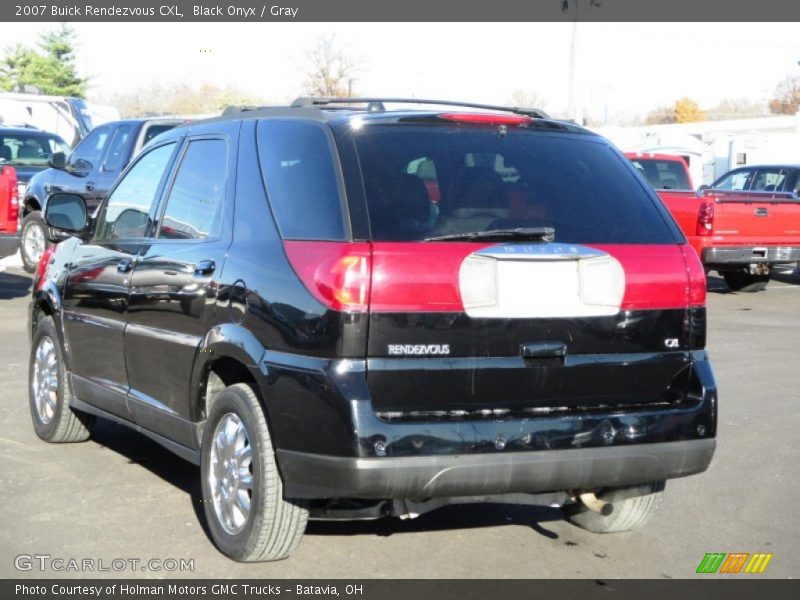 Black Onyx / Gray 2007 Buick Rendezvous CXL