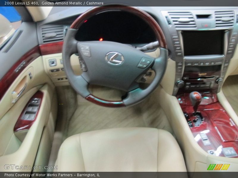 Golden Almond Metallic / Cashmere 2008 Lexus LS 460