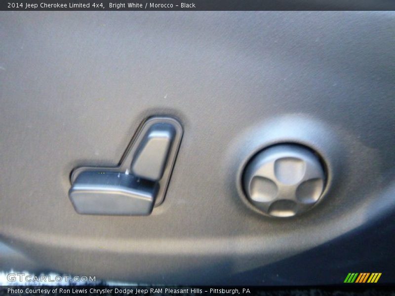 Bright White / Morocco - Black 2014 Jeep Cherokee Limited 4x4