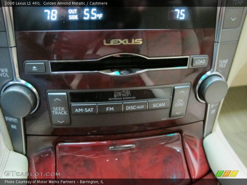 Golden Almond Metallic / Cashmere 2008 Lexus LS 460