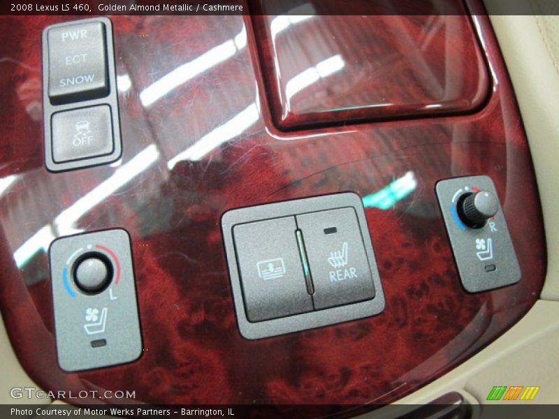 Golden Almond Metallic / Cashmere 2008 Lexus LS 460