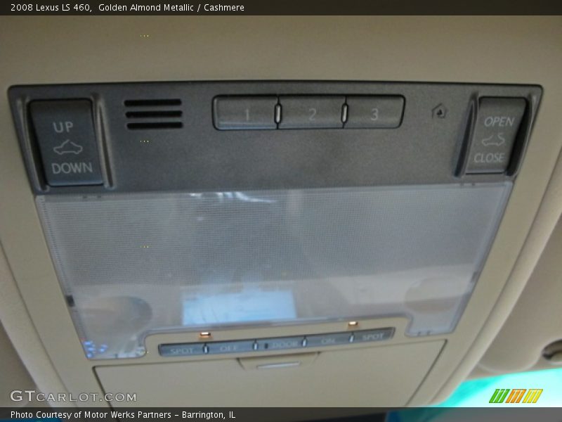 Golden Almond Metallic / Cashmere 2008 Lexus LS 460