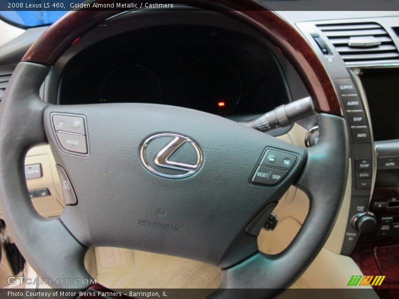 Golden Almond Metallic / Cashmere 2008 Lexus LS 460