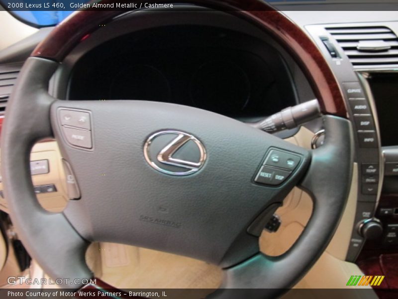 Golden Almond Metallic / Cashmere 2008 Lexus LS 460