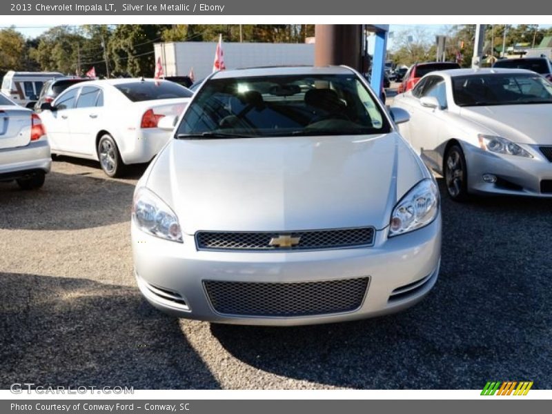 Silver Ice Metallic / Ebony 2013 Chevrolet Impala LT