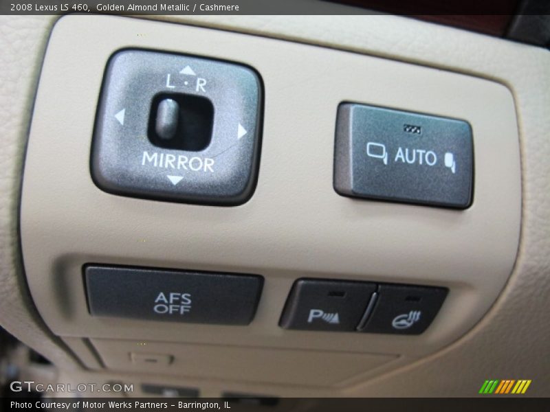 Golden Almond Metallic / Cashmere 2008 Lexus LS 460