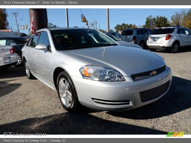Silver Ice Metallic / Ebony 2013 Chevrolet Impala LT