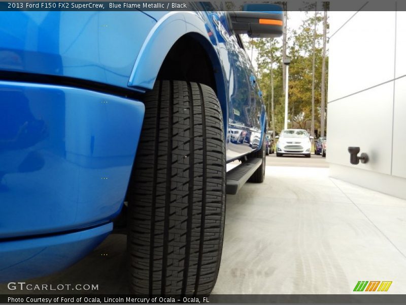 Blue Flame Metallic / Black 2013 Ford F150 FX2 SuperCrew